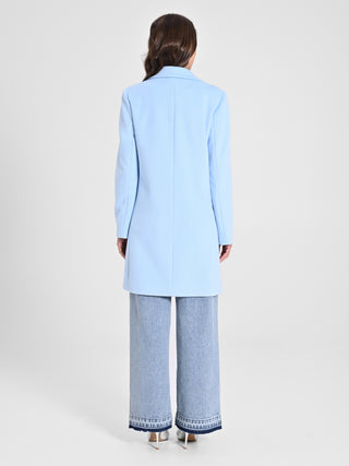 Cappotto Medio Azzurro