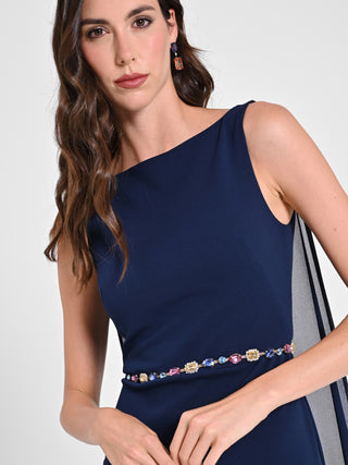 Abito Lungo Sirena Blu