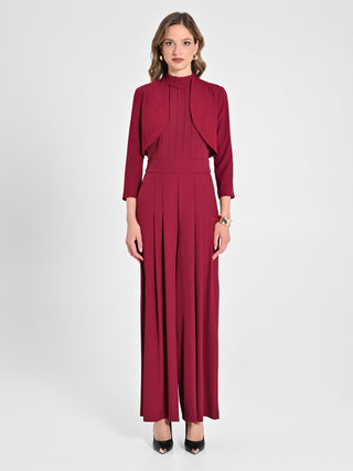 Coprispalle in Cady Bordeaux