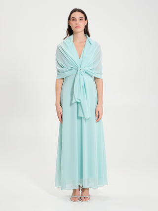 Stola con Anello in Georgette