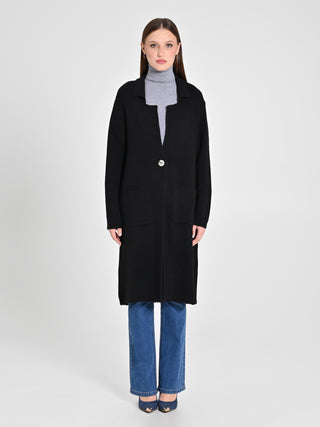 Maxi Cardigan nero