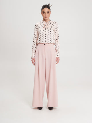 Pantaloni Palazzo Rosa