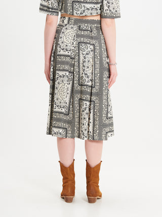 Gonna a Ruota stampa Bandana