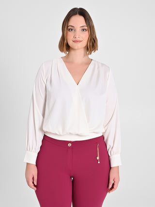 Blusa Curvy color Burro