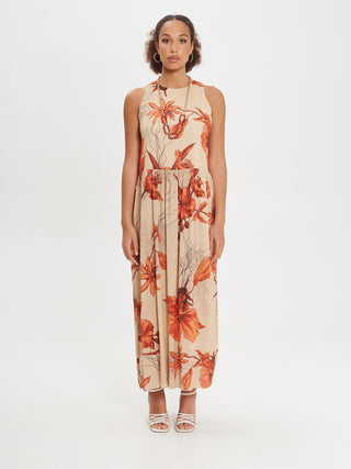 Abito in Viscosa stampa Floreale