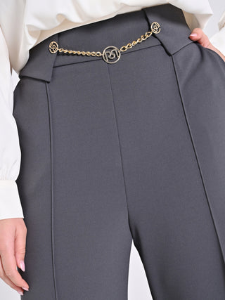 Pantaloni Curvy Chains
