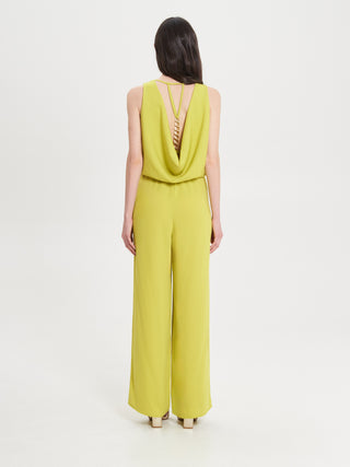 Tuta con Gronda e Lacci Gioiello Lime