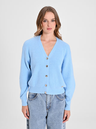 Cardigan Azzurro
