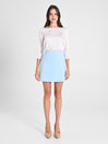 Minigonna ad A in Tessuto Tecnico