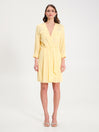 Abito Chemisier Utility Giallo Chiaro