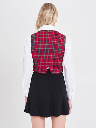 Gilet in Tartan