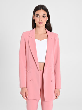 Giacca Doppiopetto Rosa