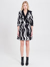 Abito Giacca stampa Onde Black & White
