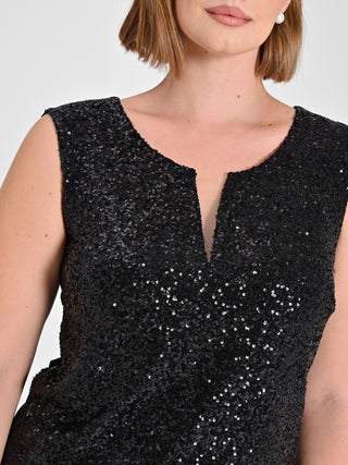 Top Curvy Paillettes