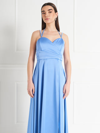 Abito Rinascimento atelier in Raso Strutturato