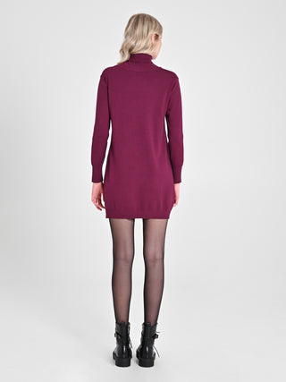 Abito Bordeaux in Maglia Ecotec®