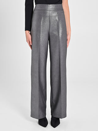 Pantaloni in Tessuto Spalmato