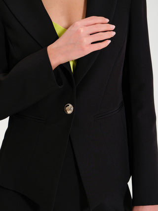 Giacca con Bottone Decoro