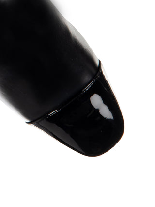 Tronchetti con Punta in Vernice