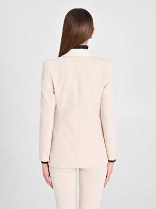 Giacca Tuxedo Beige