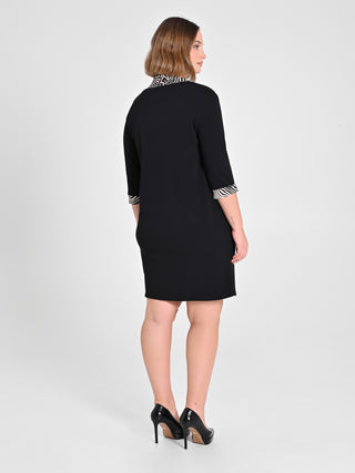 Abito Curvy inserti Jungle