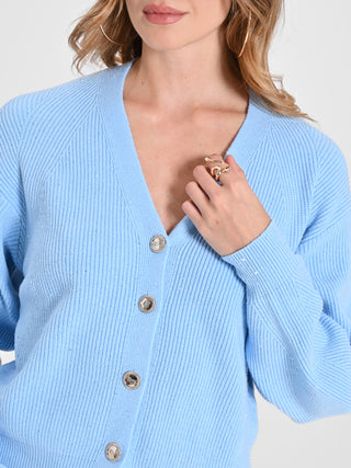 Cardigan Azzurro
