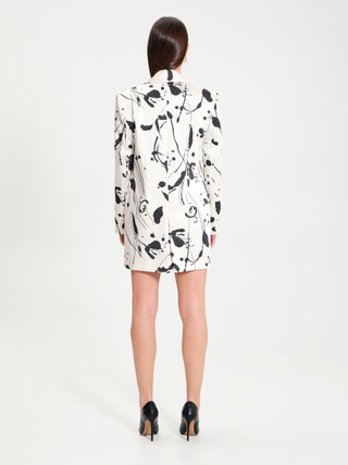 Giacca Oversize Bicolor