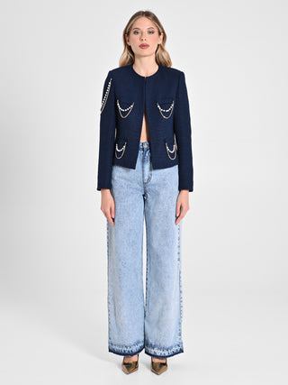 Giacca Corta in Tweed