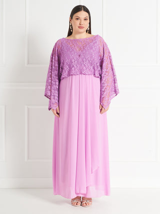 Mantella Coprispalle Rinascimento Curvy atelier in Pizzo Glitter