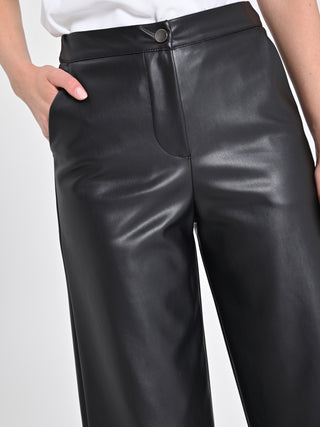 Pantaloni in simil pelle