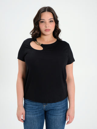 Blusa Curvy Cut Out Gioiello
