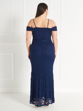 Abito Rinascimento Curvy atelier Pizzo All-Over