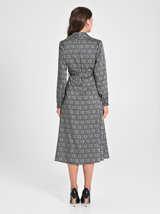 Chemisier Monogram Black & White