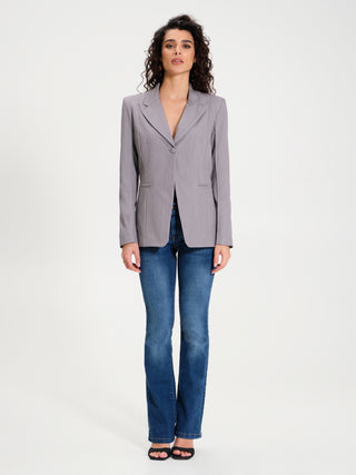 Giacca Monobottone in Poliviscosa