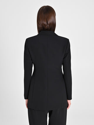 Giacca sfiancata Nera