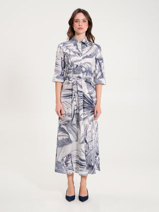 Chemisier stampa Botanica