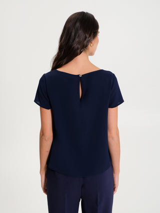 Blusa a Scatoletta in Raso