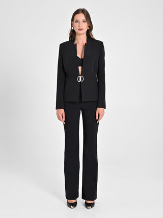 Giacca Fibbia Geometrica