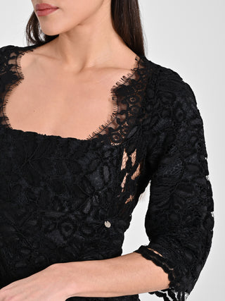 Tubino in Pizzo e Velluto