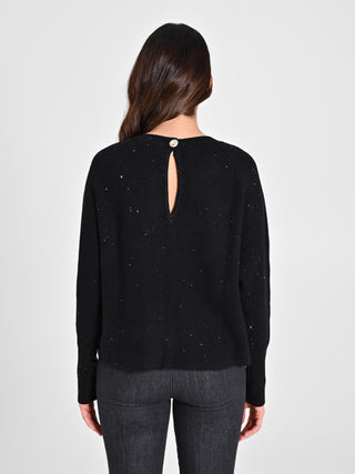 Maglione Nero Paillettes