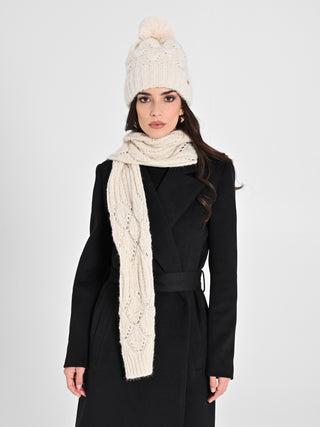 Cuffia Trecce Bianca