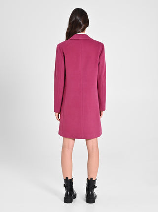 Cappotto Medio Bordeaux