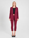 Giacca Doppiopetto Bordeaux