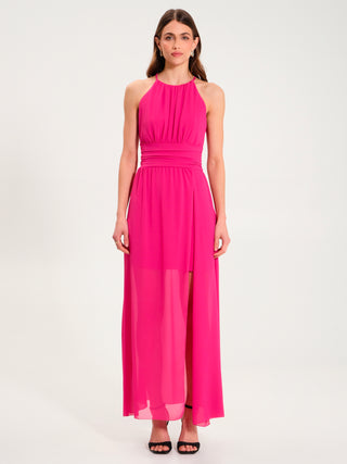 Abito con Pannello Fuxia