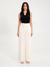 Pantaloni Fluidi a Palazzo Avorio