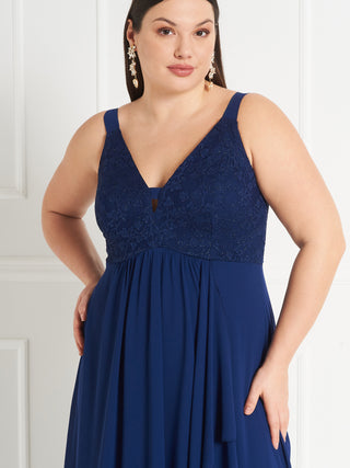 Abito Rinascimento Curvy atelier Pizzo Glitter