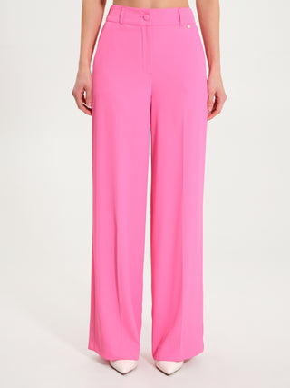Pantaloni Fluidi a Palazzo Fuxia