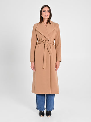 Cappotto Vestaglia Cammello