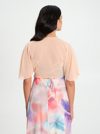 Coprispalle con Fiocco Arancione Pesca