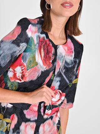 Giacca corta Damascata